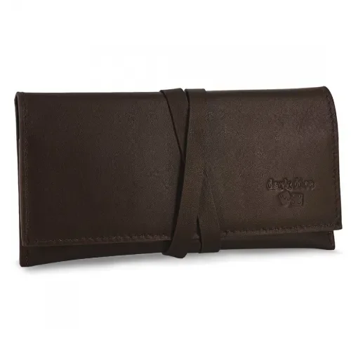 Dark Dice - Brown Talisman Tobacco Pouch - Leather product image