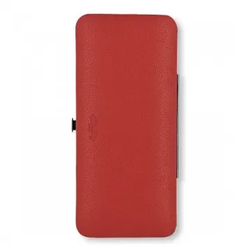 Savinelli - 3 Cigar Case Rigid Red Leather product image