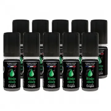 Silvercig - Pack of 10 Chloro Mint E-Liquids 0mg - product image