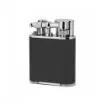 Peter Charles Paris - Leather Junior Torch Double Flame Lighter - Black product image