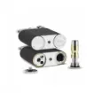 Peter Charles Paris - Leather Junior Torch Double Flame Lighter - Black product image
