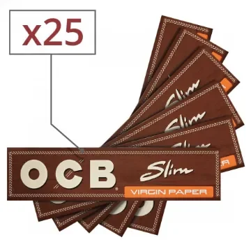 OCB - Rolling Paper Slim Virgin - X 25 product image