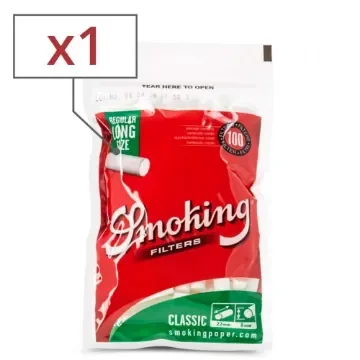 Smoking - Classic Regular Long Filters - 1 Bag product image