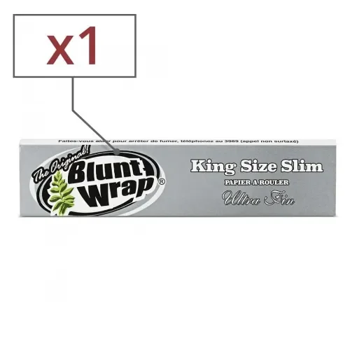 Blunt Wrap - Silver Slim Rolling Paper - X1 product image