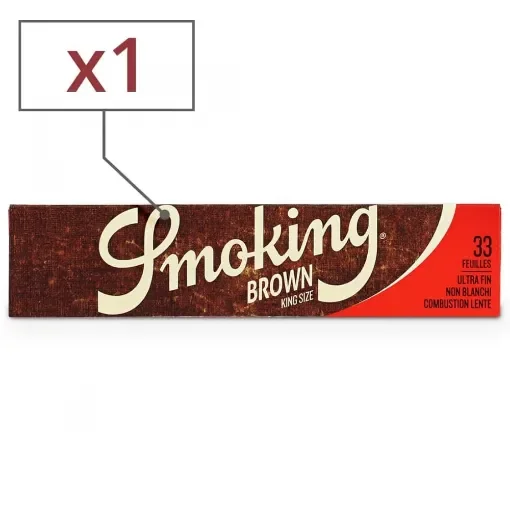Smoking - Slim Brown Rolling Papers - X1 product image