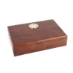 smoking - Brown Mini Cigar Humidor - product image