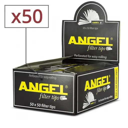 Smoking - Perforated Angel Cardboard Filters - X 50 product image