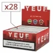Yeuf - Slim Original Rolling Paper with Tips - X 28 product image