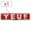 Yeuf - Slim Original Rolling Paper with Tips - 32 Sheets product image