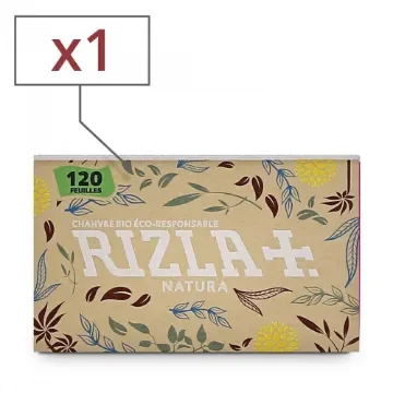 Rizla+ - Natura Rolling Paper - 120 Sheets product image