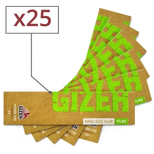 Gizeh - Slim Pure Ultra Thin Rolling Paper - X 25 product image