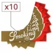 Smoking - Slim Gold Rolling Paper - 10 Notebooks product image