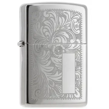 Zippo - Venetian Chrome Lighter - 850043 product image