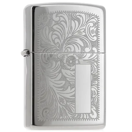 Zippo - Venetian Chrome Lighter - 850043 product image
