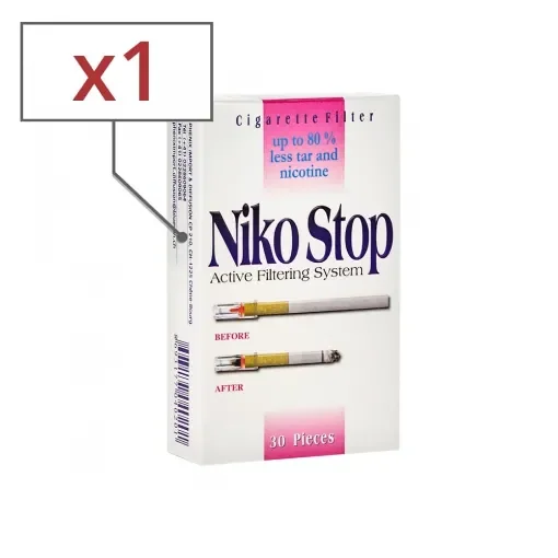 Smoking - Niko Stop Filters - Nicotine & Tar Reduction product image