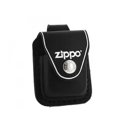Zippo - Black Leather Lighter Case with Clip - 859009 product image