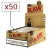 RAW - Slim Rolling Paper X50 - Premium Quality product image