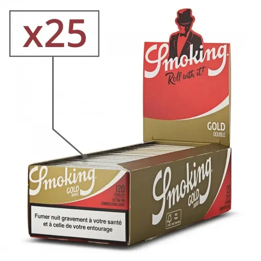 Smoking - Rolling Paper Regular Golden X25 - product image