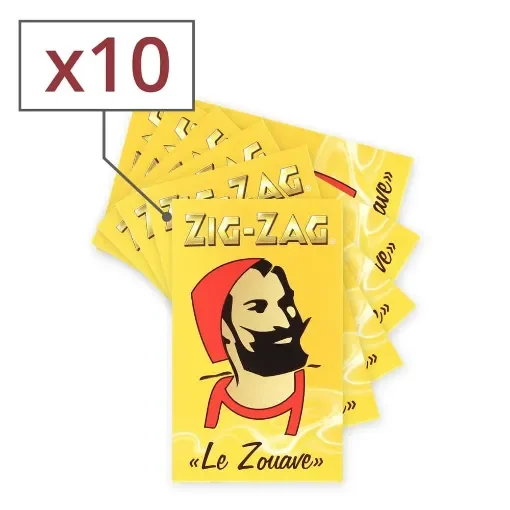 Zig Zag - Rolling Paper Yellow X10 - French Made product image