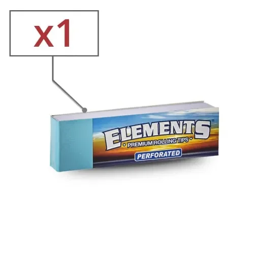 Elements - Perforated Cardboard Filters - 1 Booklet product image