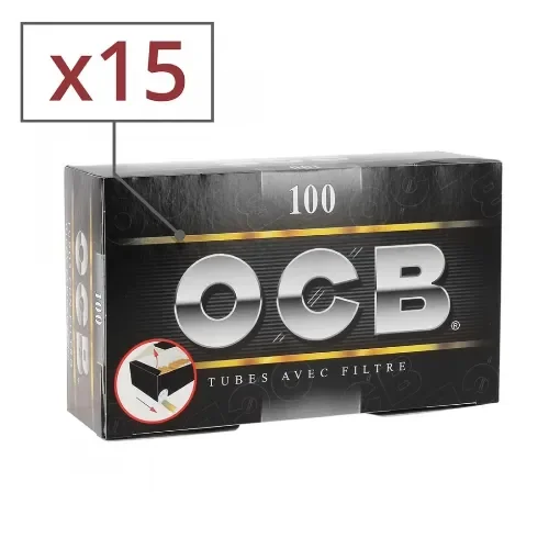 OCB - Box of 100 Tubes with Filter X5 - Pack of 3 product image