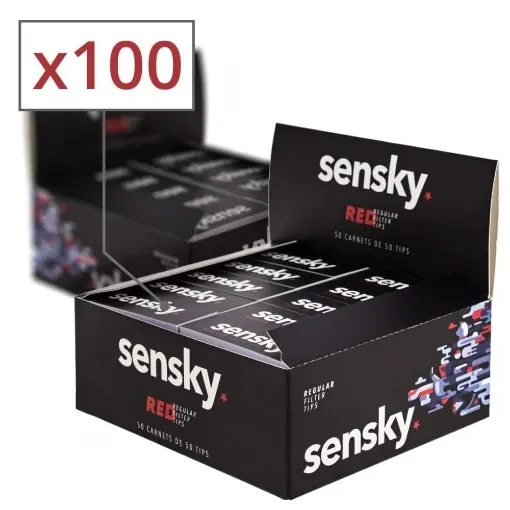 Sen Sky - Cardboard Filters X100 - Rolling Cigarette Filters product image