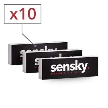 Sen Sky - Cardboard Filters for Rolling Cigarettes - Pack of 10 product image