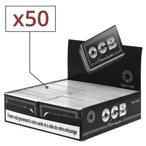 OCB - Premium Rolling Paper Black - X50 product image