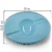 Havana Club - Double Light Blue Ashtray - French Made product image