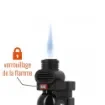 Prince - Pocket Torch Lighter Black - Adjustable Flame product image