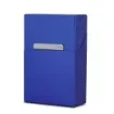 smoking - Blue Aluminum Cigarette Case - King Size product image