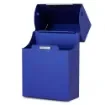 smoking - Blue Aluminum Cigarette Case - King Size product image