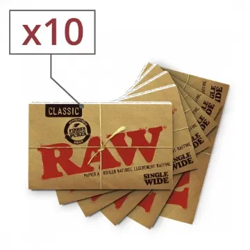 RAW - Regular Rolling Paper Unbleached - X10 product image