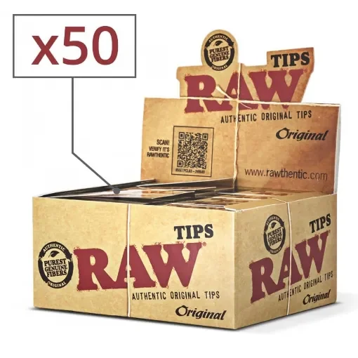 RAW - Cardboard Filters X50 - 100% Vegetable-Based product image