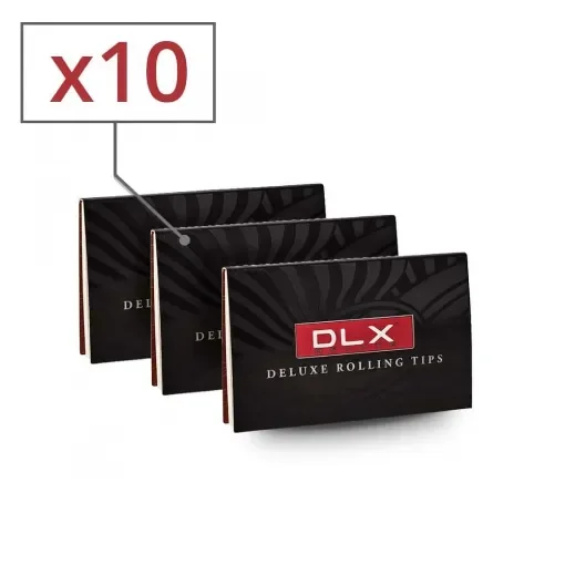 Smoking - Dlx Cardboard Filters X10 - Essential Rolling Accessory product image