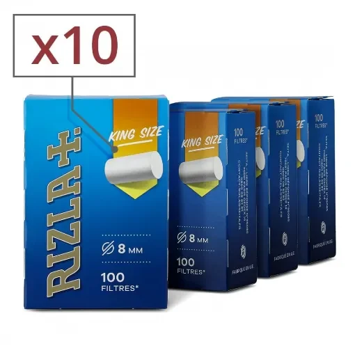 Rizla+ - Regular Filters 8mm Diameter - X10 Boxes product image