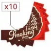 Smoking - Slim Brown Rolling Papers - X10 Pack product image