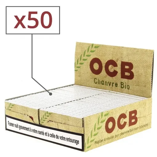 OCB - Organic Hemp Rolling Papers - Box of 50 product image