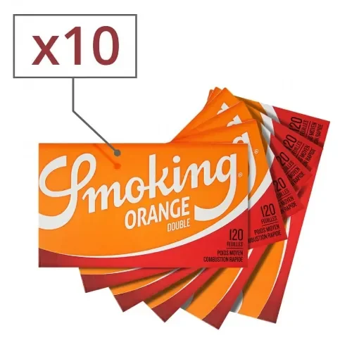 Smoking - Rolling Paper Orange Regular X 10 product image