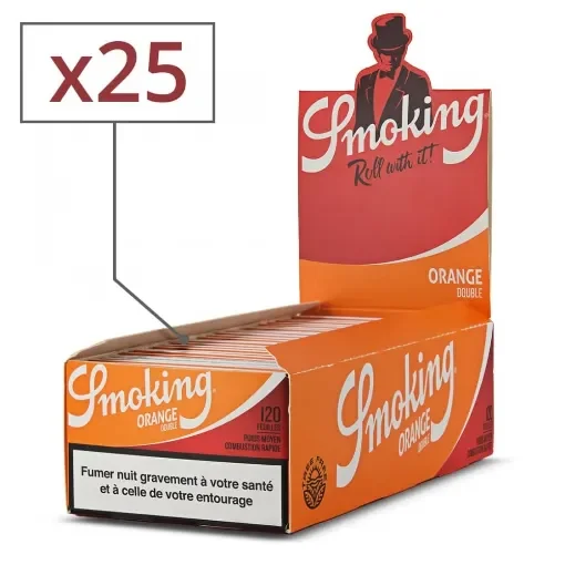 Smoking - Rolling Paper Orange Regular X 25 product image