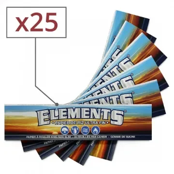 Elements - Slim Rolling Papers - 25 Pack product image