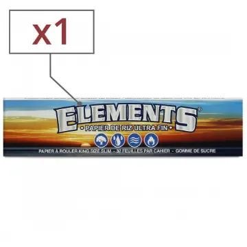 Elements - Slim Rolling Paper - 32 Sheets product image