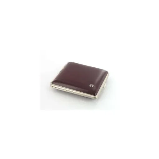 smoking - Burgundy Smooth Leather Cigarette Case product image