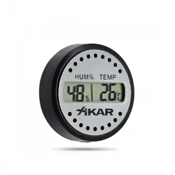 XIKAR - Round Digital Thermohygrometer - Lifetime Warranty product image