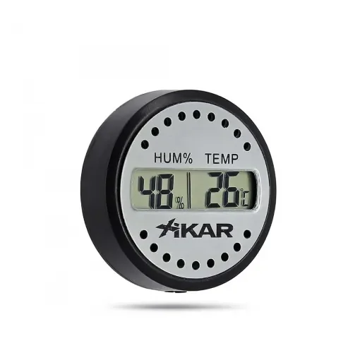 XIKAR - Round Digital Thermohygrometer - Lifetime Warranty product image