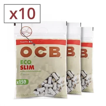 OCB - Eco Bio Slim Filters - 10 Sachets product image