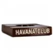 Havana Club - Square Brown Double Ashtray product image