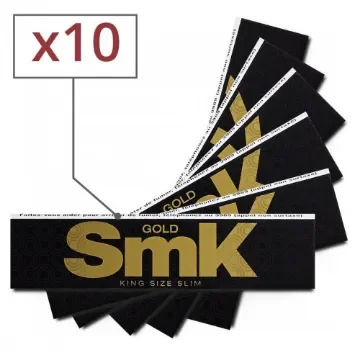 Smoking - SMK Slim Rolling Paper X 10 - Organic Rice Paper product image