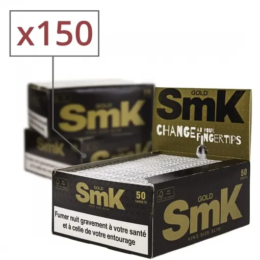 Smoking - SMK Slim Rolling Papers Pack of 150 - King Size product image