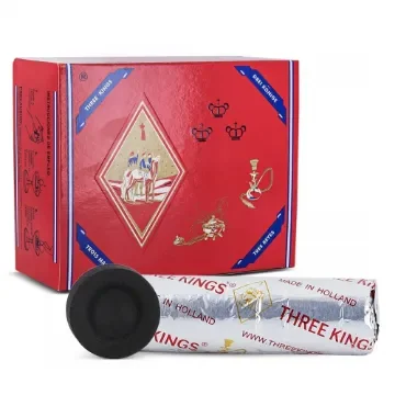 Three Kings - Hookah Charcoal Quick Ignition - X 10 product image